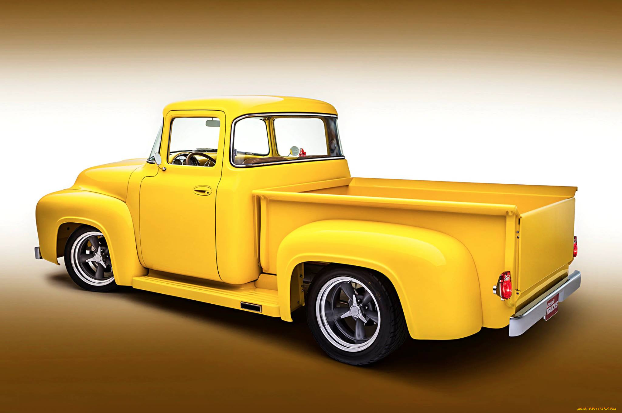 , custom pick-up, ford